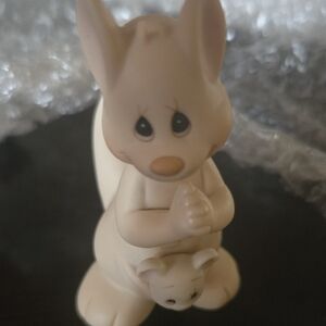 Precious Moments Cream Kangaroo Figurine